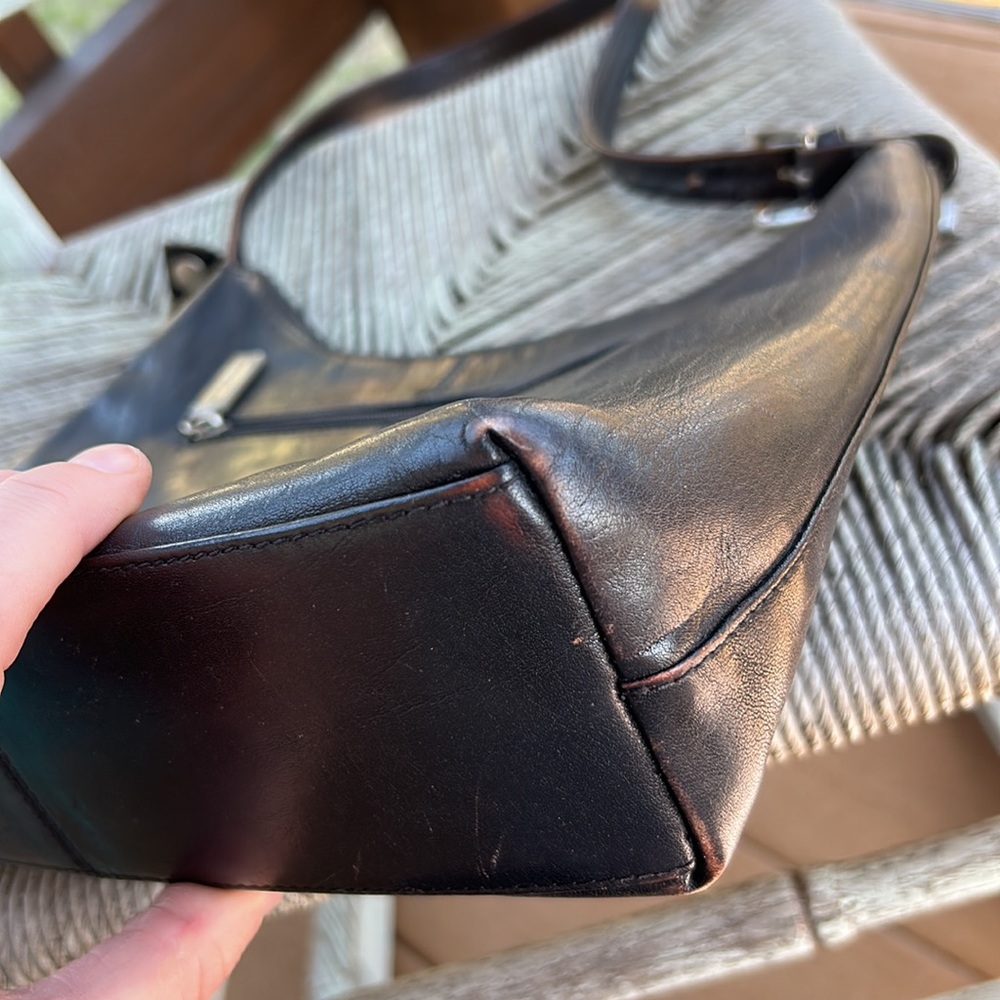 HOBO Black Leather Small Shoulder Bag~please read! - Picture 15 of 16